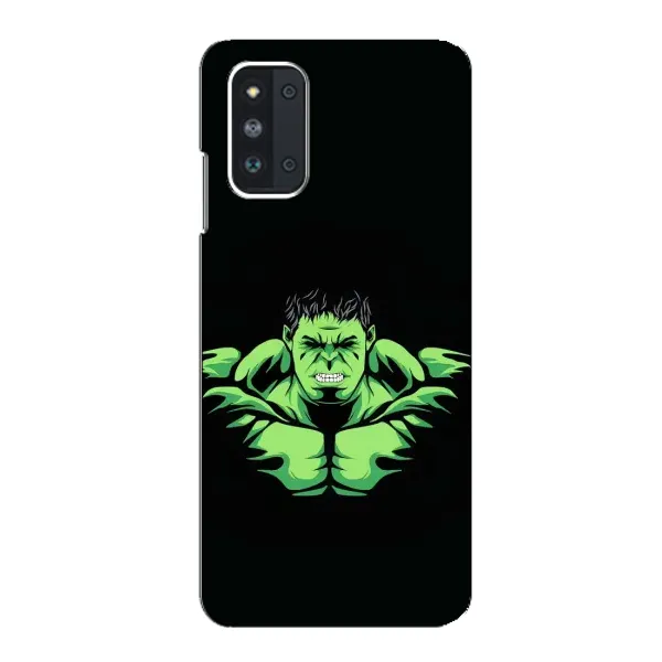 Чехол с принтом «Зелёный Халк» для Samsung Galaxy F52 5G (E526)