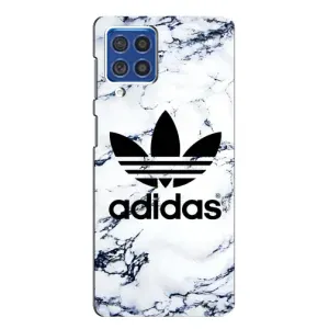 Чехлы Адидас для Samsung Galaxy F62 (AlphaPrint) (Адидас на мраморе)