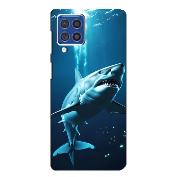 Чехол с принтом «Акула под водой» для Samsung Galaxy F62 Чехол с принтом «Акула под водой» для Samsung Galaxy F62