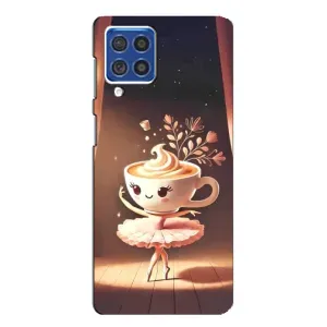 Чохол з мемом Тралалело тралала на Samsung Galaxy F62 (Балерина капучина)
