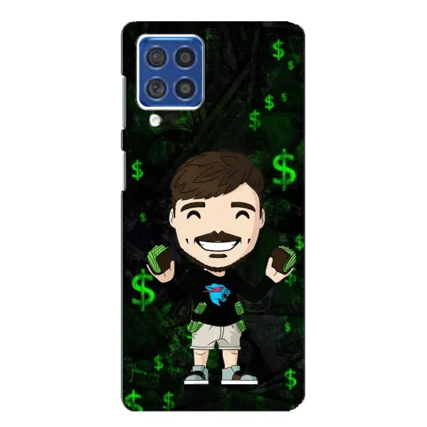 Чохол з принтом «Блогер Beast» для Samsung Galaxy F62
