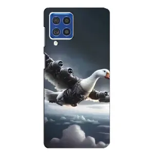 Чохол з мемом Тралалело тралала на Samsung Galaxy F62 (Бомбардіні гусіні)