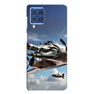 Чохол з мемом Тралалело тралала на Samsung Galaxy F62 (Бомбардіро крокоділо)