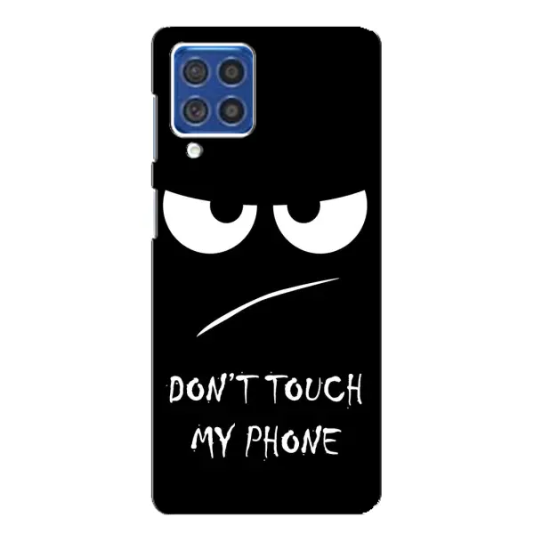 Чохол з принтом «Dont Touch» для Samsung Galaxy F62