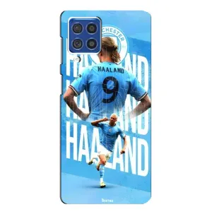 Чехлы с футболистом Ерлинг Холанд для Samsung Galaxy F62 (AlphaPrint) (Erling Haaland)