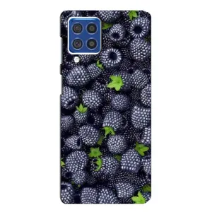 Чохли з фруктами для Samsung Galaxy F62 (VPrint) (Ожина)