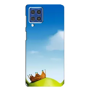 Чехол с мультфильмом Шрек на Samsung Galaxy F62 (Голова Шрека)