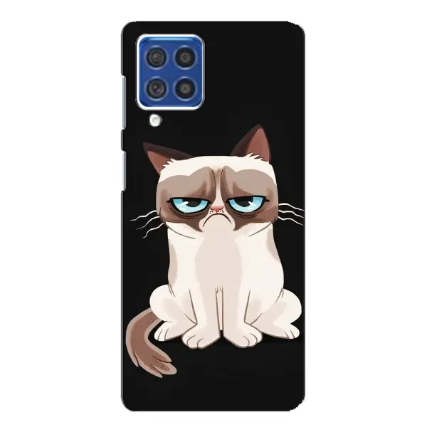 Чехол с принтом «Грустный кот» для Samsung Galaxy F62 Чехол с принтом «Грустный кот» для Samsung Galaxy F62