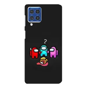 Чехол Амонг Ас для Samsung Galaxy F62 (AlphaPrint)