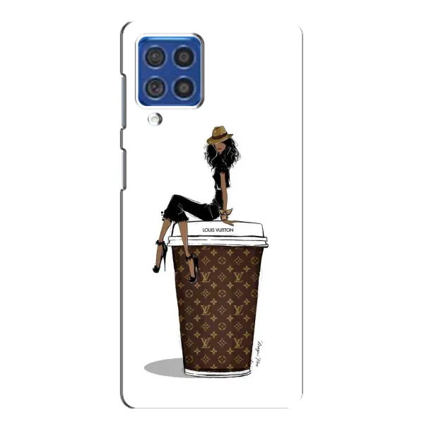 Чехол с принтом «кофе LOUIS VUITTON» для Samsung Galaxy F62