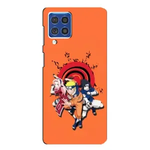 Naruto Anime Чехлы для Самсунг Ф62 (AlphaPrint) (команда Наруто)