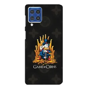 Чехлы для Samsung Galaxy F62 - Скрудж МакДак Louis Vuitton (PREMIUMPrint) (Король денег)