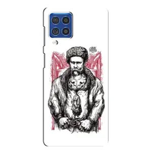 Чохли для Samsung Galaxy F62 с принтом Тараса Шевченко (AlphaPrint) (Козак Шевченко)