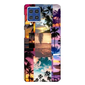 Силіконовий чохол з КАРТИНКАМИ літо для Samsung Galaxy F62 (AlphaPrint) (Літня відпустка)