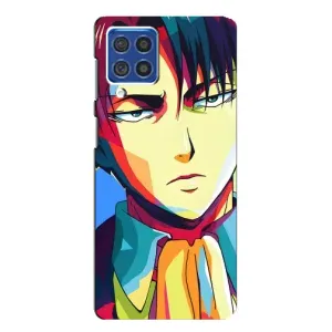 Чохли Персонажі Аніме Наруто для Samsung Galaxy F62 (AlphaPrint) (Леві Аккерман)