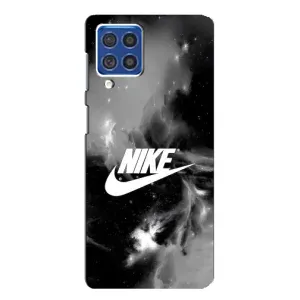 Чехол для Samsung Galaxy F62 - с принтом Найк (AlphaPrint) (Лого Найк)