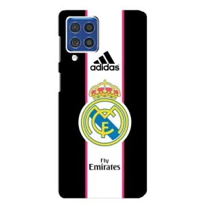 Чехол для Samsung Galaxy F62 с принтом Реал Мадрид (Лого Real Madrid)