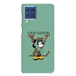 Чехлы Луи Витон для Samsung Galaxy F62 (AlphaPrint - LOUIS VUITTON) (Микки Маус LV)
