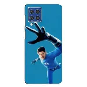 Чехол с принтом Фантастическая четверка для Samsung Galaxy F62 (Мистер Фантастик супергерой)