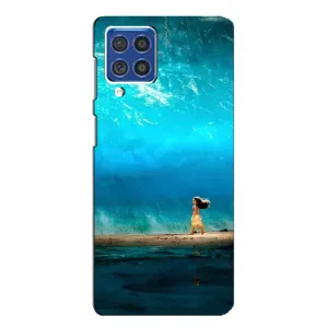 Чехол с мультфильмом Моана Samsung Galaxy F62 (Океан Моана)