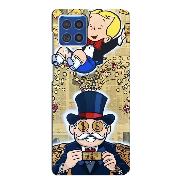 Чехол с принтом «Монополия Мен» для Samsung Galaxy F62