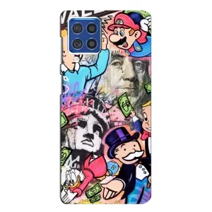 Чохли з крутими принтами для Samsung Galaxy F62 - (PREMIUMPrint) (Monopoly man)