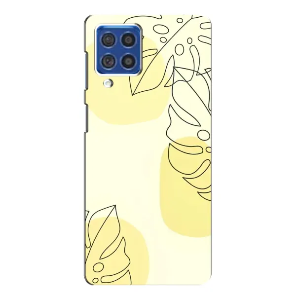 Чехол с принтом «Желтая монстера арт» для Samsung Galaxy F62