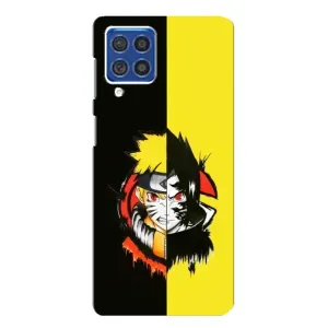 Naruto Anime Чехлы для Самсунг Ф62 (AlphaPrint) (Наруто-Итачи)