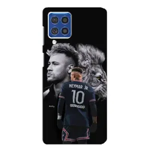 Чехол Неймар для Samsung Galaxy F62 (AlphaPrint) (Неймар Лев)