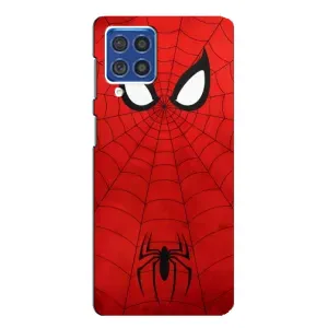 Чохол з людиною павуком для Samsung Galaxy F62 - (AlphaPrint) (Павук (Марвел))