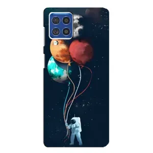 Космічні Чохли для Самсунг Ф62 (VPrint) (Планети кульки)