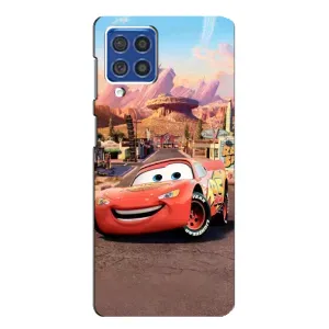 Силиконовый чехол Маквин для Samsung Galaxy F62 (Радиаторный Спрингс Маквин)