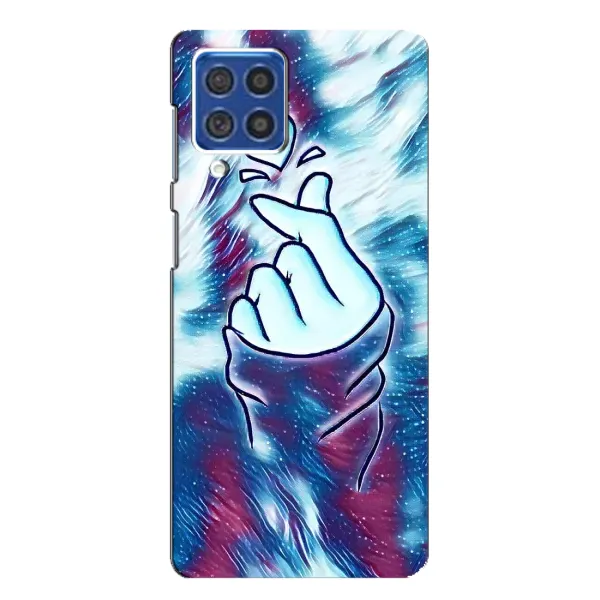 Чохол з принтом «Радужне серце» для Samsung Galaxy F62