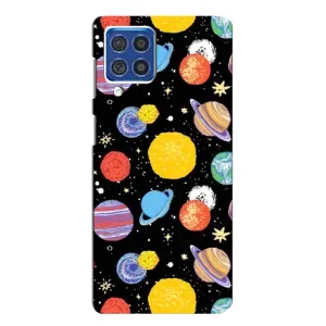 Космічні Чохли для Самсунг Ф62 (VPrint) (Намальовані планети)