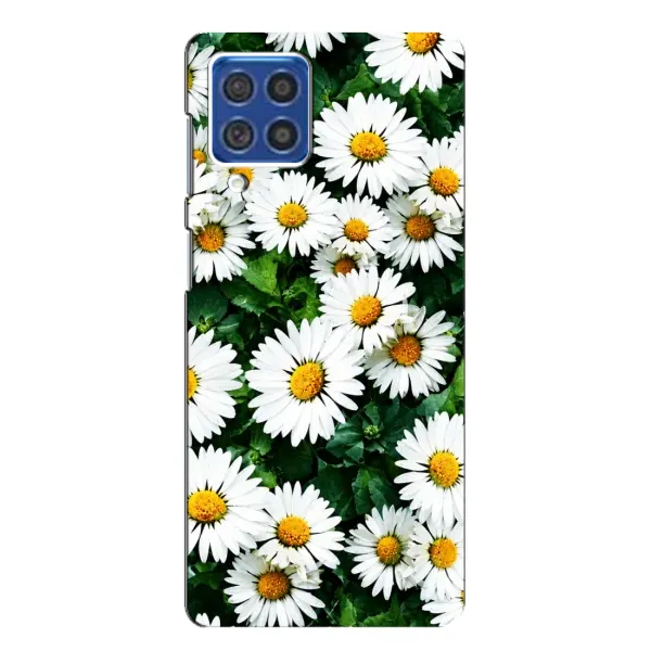 Чохол з принтом «Ромашки» для Samsung Galaxy F62