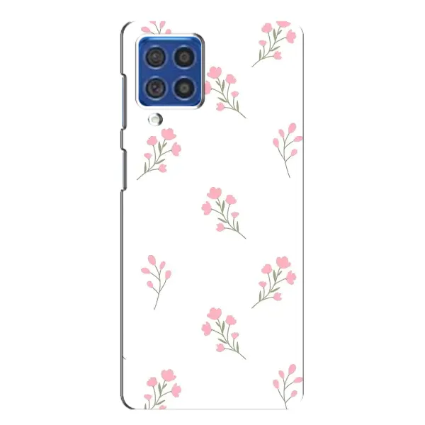Чехол с принтом «Розовые цветы» для Samsung Galaxy F62 Чехол с принтом «Розовые цветы» для Samsung Galaxy F62