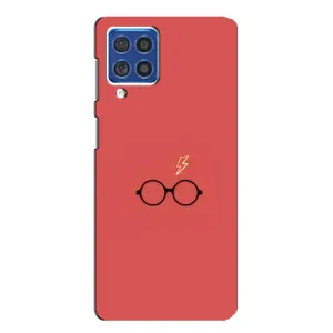 Чехлы с Гарри Поттером для Samsung Galaxy F62 (AlphaPrint) (шрам и очки)