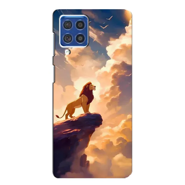 Чохол з принтом «Сімба на скелі» для Samsung Galaxy F62