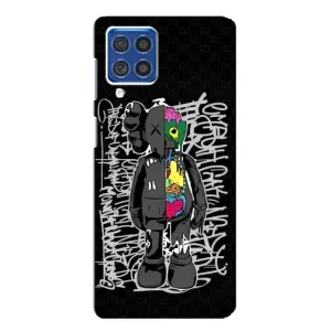Чохли для Samsung Galaxy F62 - Bearbrick Louis Vuitton (PREMIUMPrint) (Стиль Bearbrick)