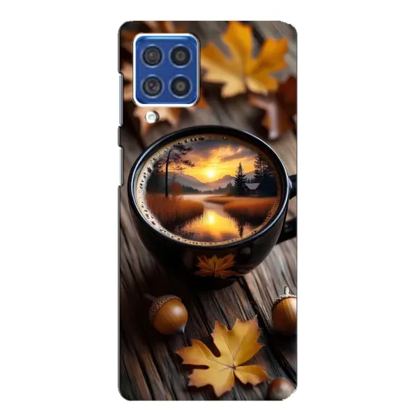 Чехол с принтом «Темный кофе» для Samsung Galaxy F62