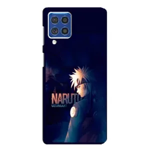 Naruto Anime Чехлы для Самсунг Ф62 (AlphaPrint) (тень Наруто)