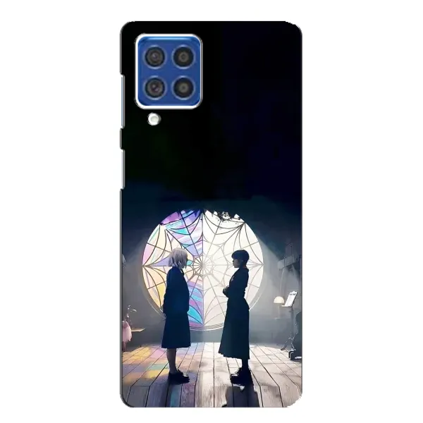 Чехол с принтом «Уэнздей и Инид» для Samsung Galaxy F62
