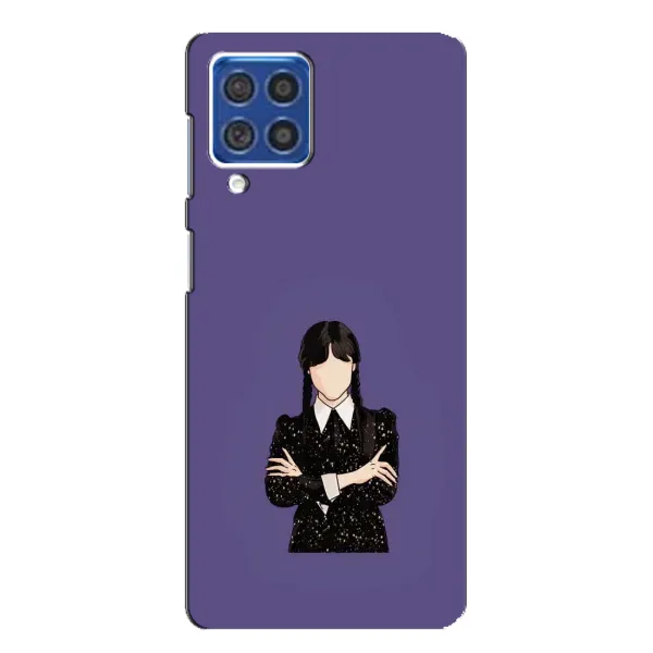 Чехол с принтом «Уэнздей в черном» для Samsung Galaxy F62