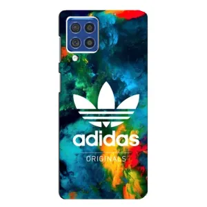 Чехлы Адидас для Samsung Galaxy F62 (AlphaPrint) (Яркий Адидас)