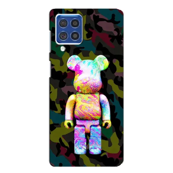 Чехол с принтом «Яркий Bearbrick» для Samsung Galaxy F62