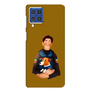 Чохли з картинкою собаки Патрон для Samsung Galaxy F62 (AlphaPrint) (ЗСУ Патрон)