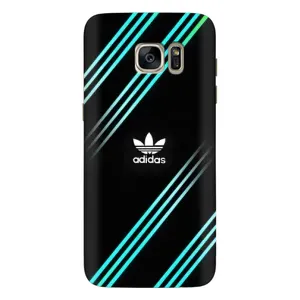 Чехлы Адидас для Samsung Galaxy S7 Еdge / G935 (AlphaPrint) (Адидас с полосами)