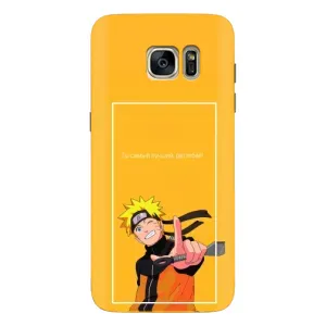 Анимешный чехол для Samsung Galaxy S7 Еdge / G935 (Аниме Наруто)