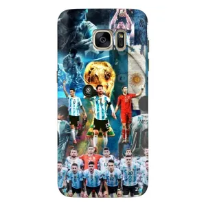Чохли Мессі для Samsung Galaxy S7 Еdge / G935 (AlphaPrint) (Аргентина Мессі)