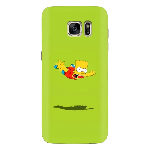 Чохол з принтом «Барт Сімпсон» для Samsung Galaxy S7 Edge (G935)